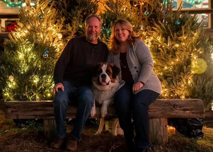 Rural Life On A Real Christmas Tree Farm! Hallmark Experience!